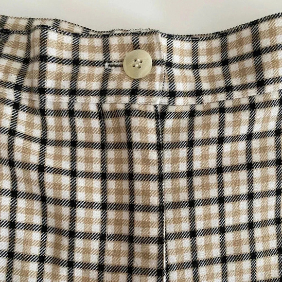 Talbots plaid flannel short - Picture 5 of 6